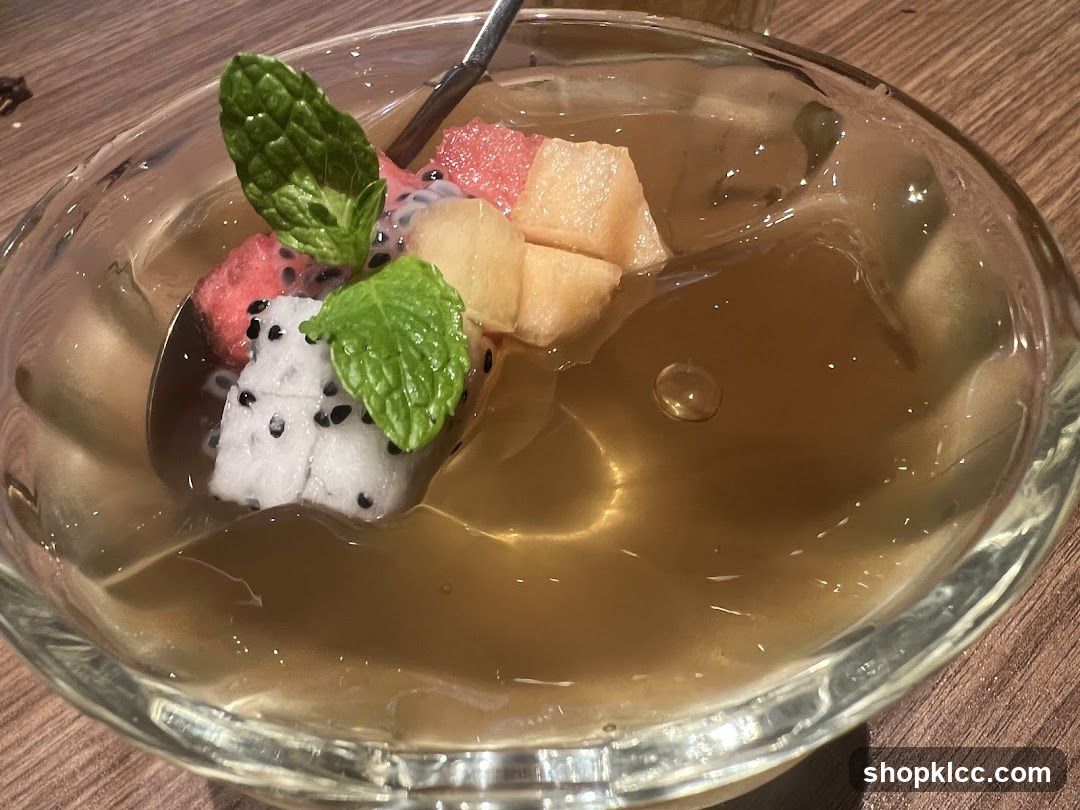 Fruit Jelly Dessert