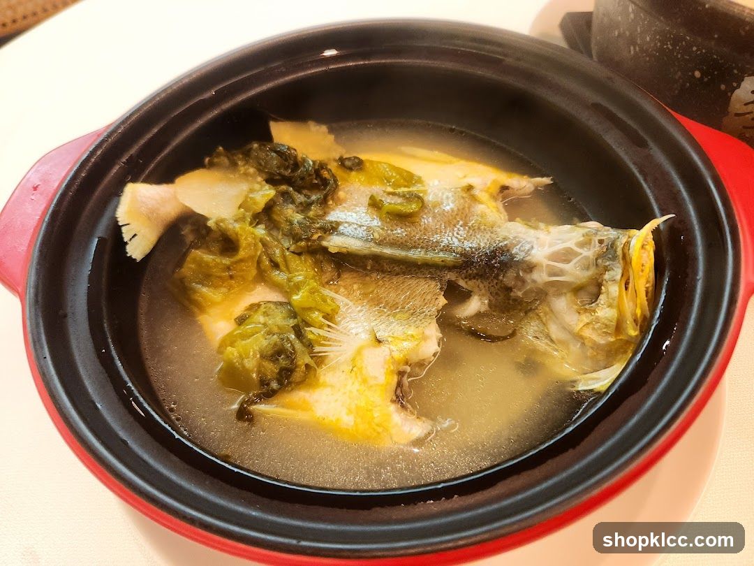 Steamed Fish Head with Vegetables