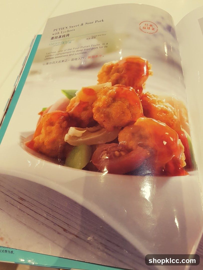 PUTIEN Sweet & Sour Pork with Lychees