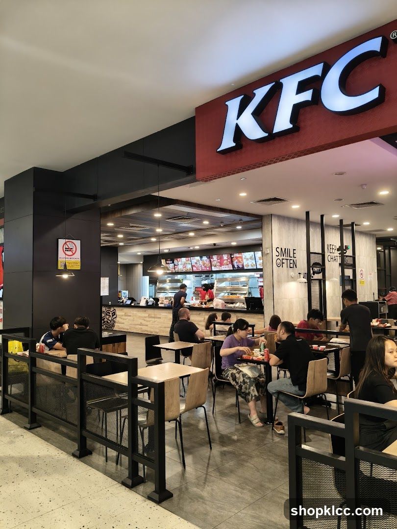 KFC Restaurant Interior