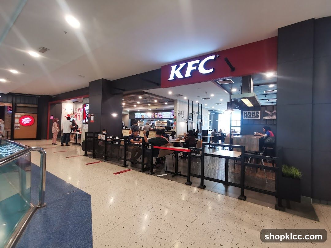 KFC Restaurant Interior