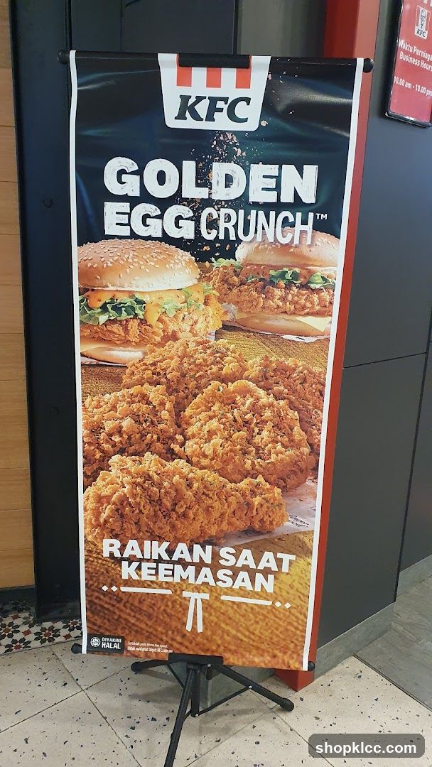 KFC Golden Egg Crunch Banner