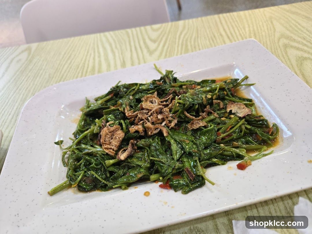 Stir-fried Water Spinach