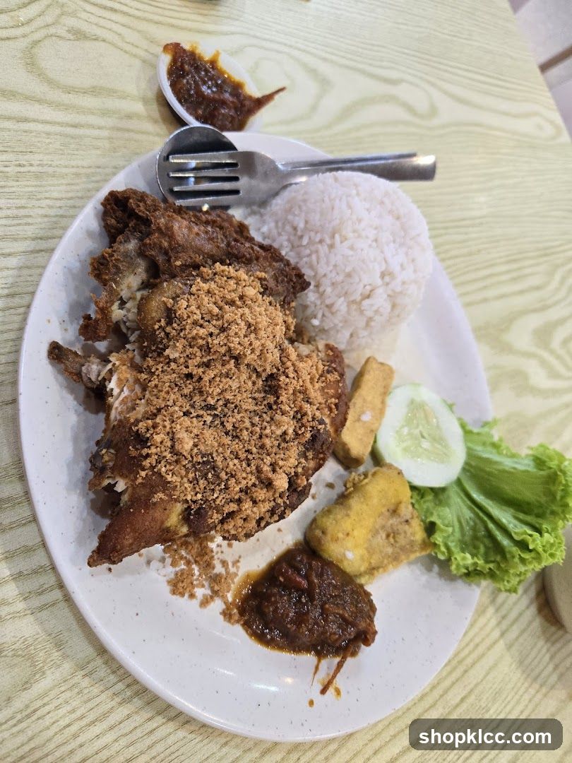 Fried Chicken with Rice