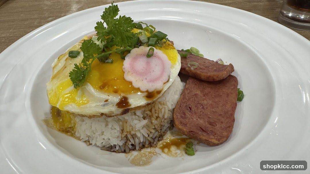 Spam and Egg Rice Bowl