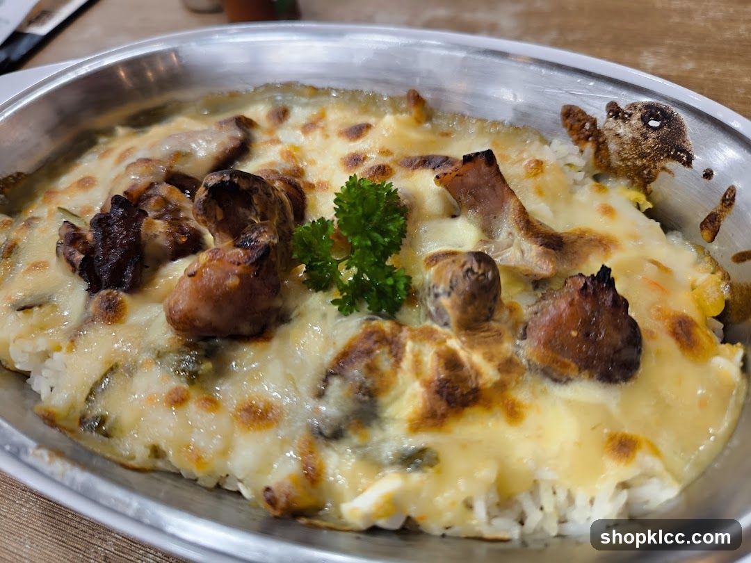 Cheesy Baked Rice