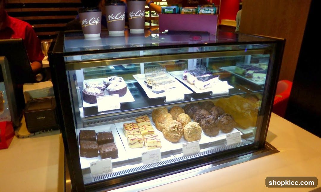 McCafé Display Case