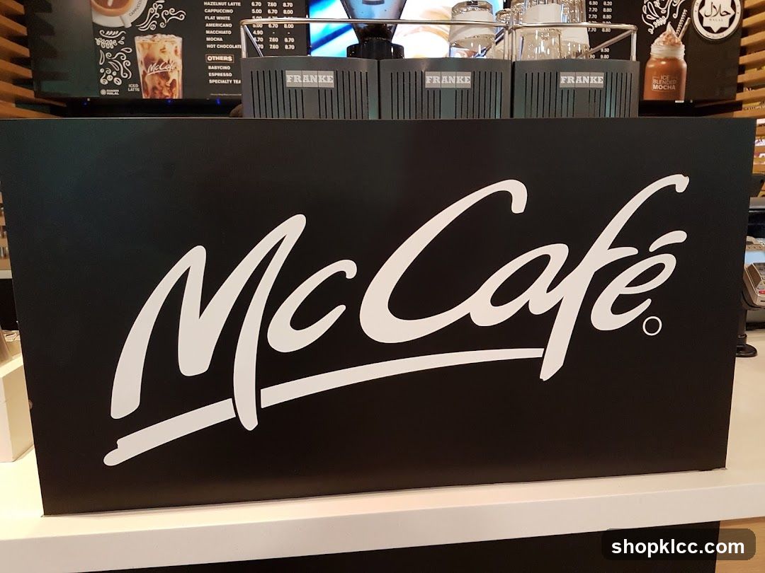 McCafé Counter