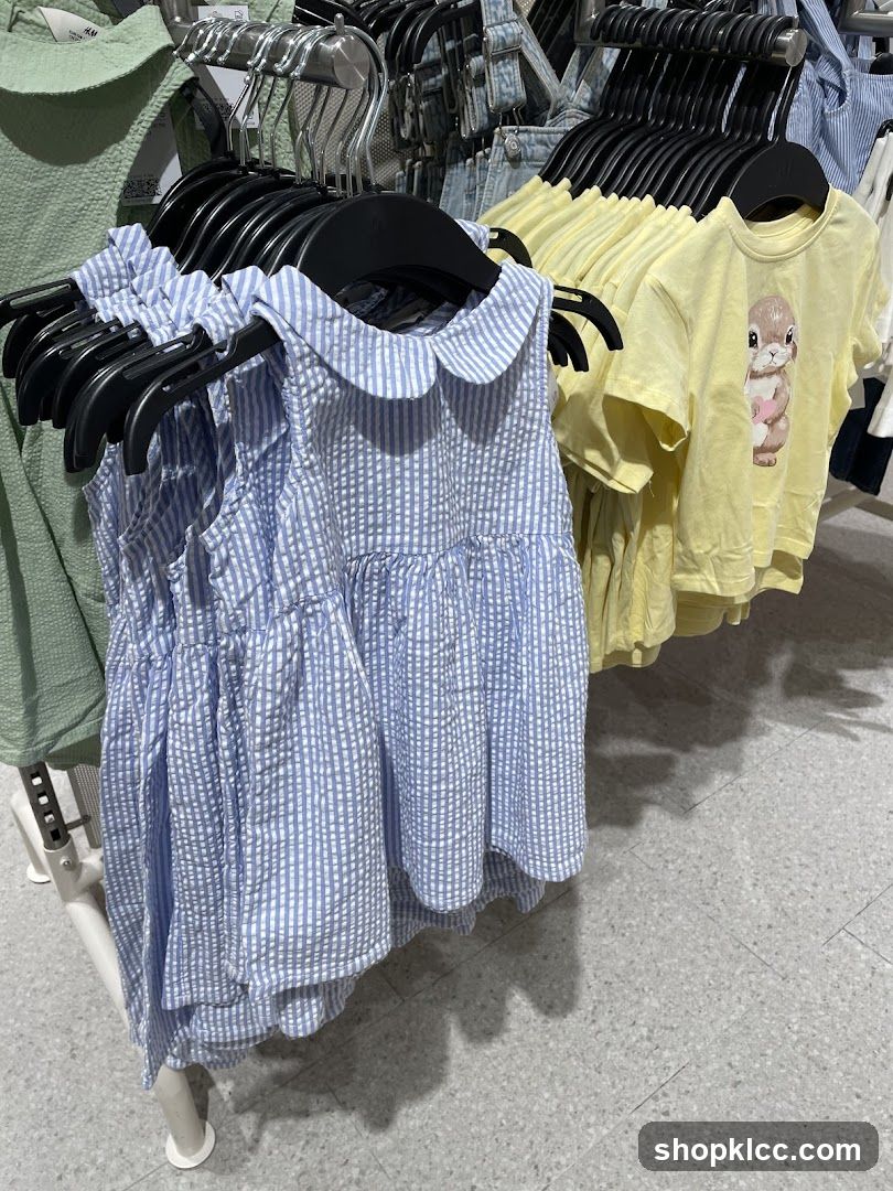 Children's Clothing Display