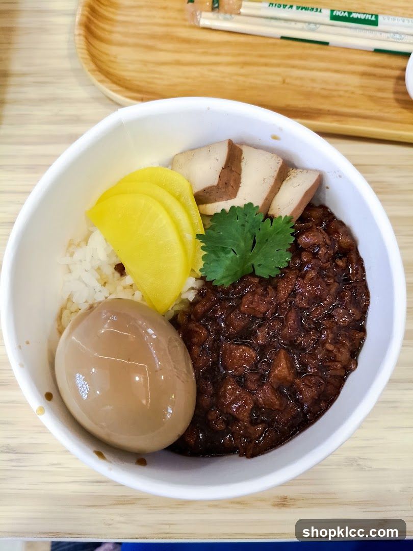 Braised Pork Rice Bowl