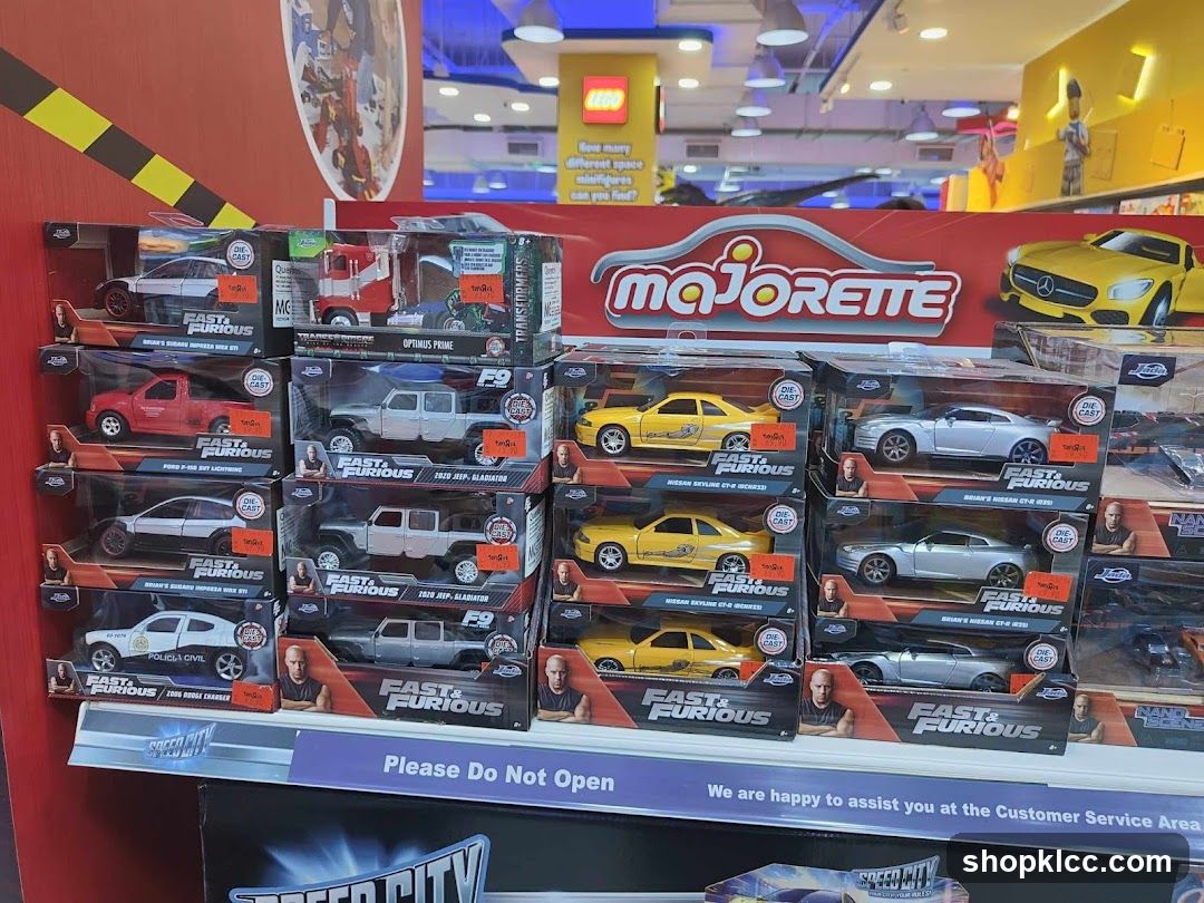 Die-cast toy cars
