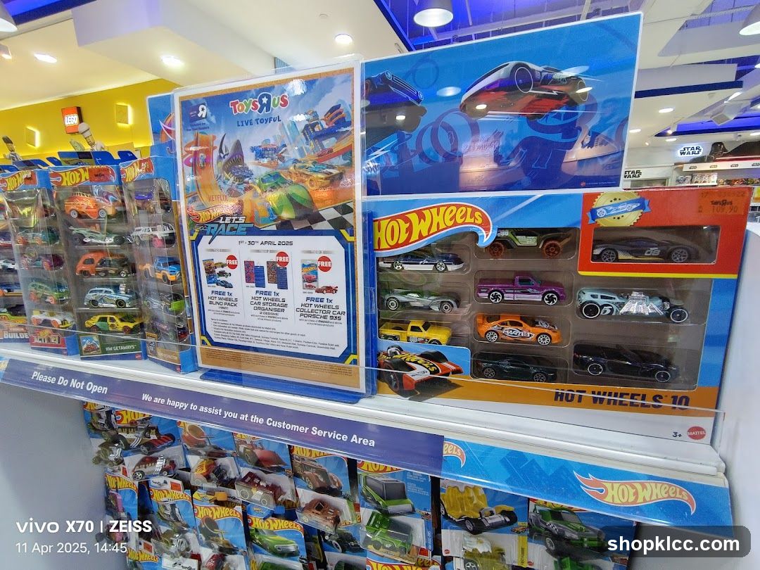 Hot Wheels Display