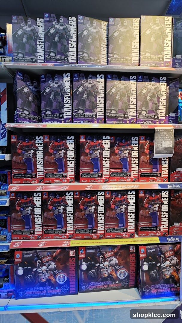 Transformers Toy Display