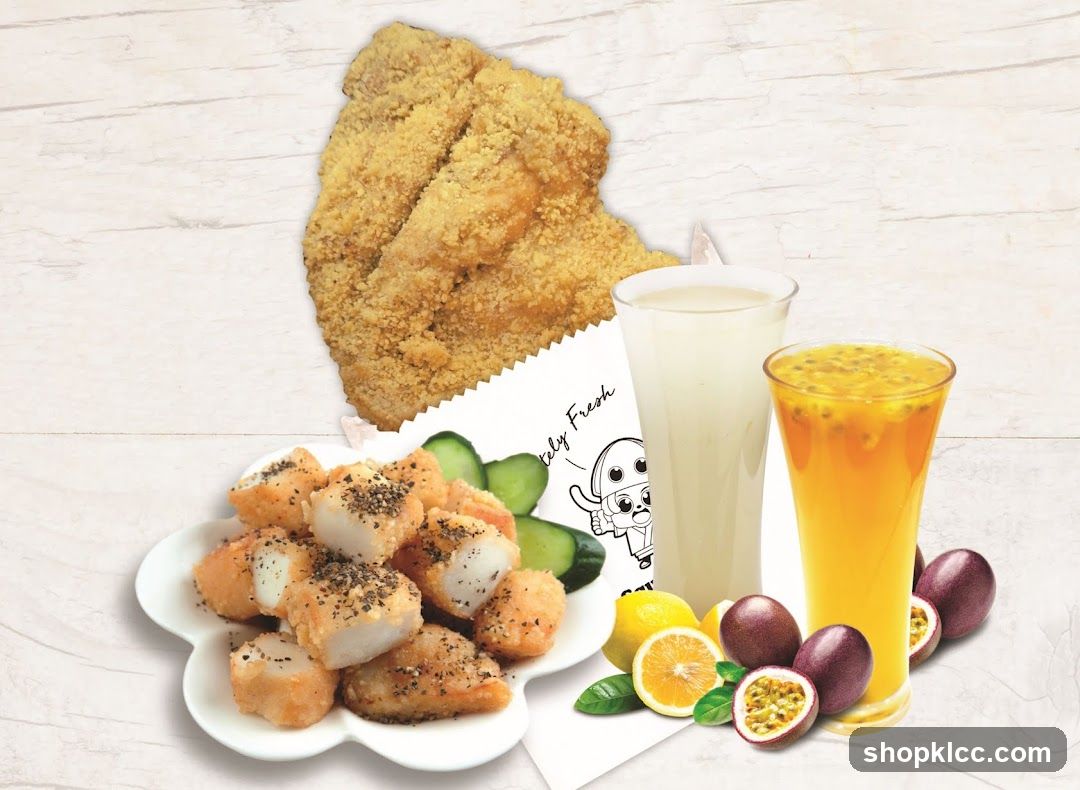 Fried Chicken and Drinks