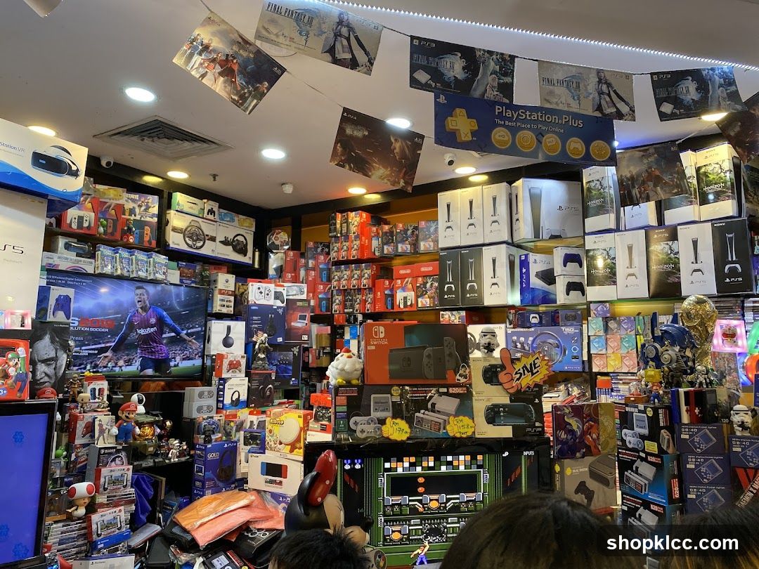 Video Game Store Interior