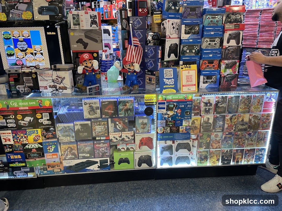 Video Game Store Display