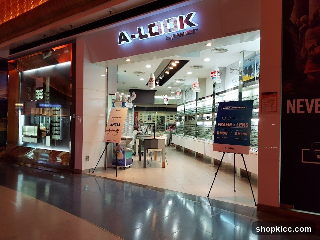 A-LOOK Eyewear Storefront