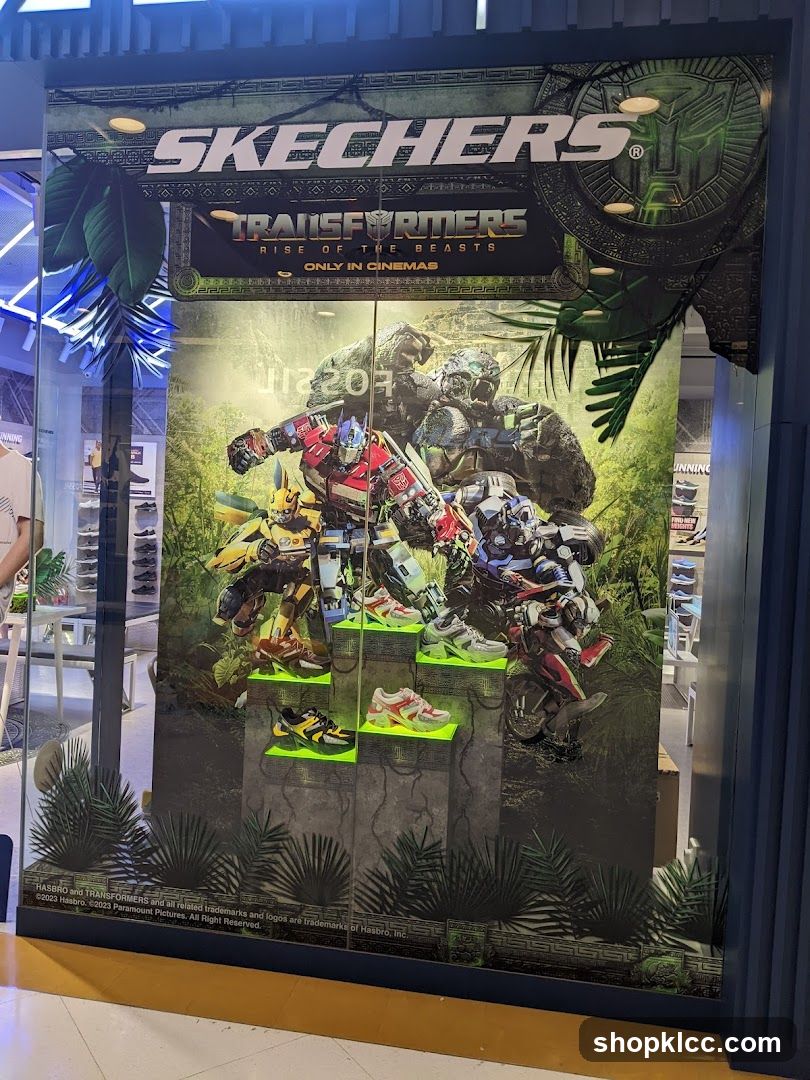 Skechers Transformers Display