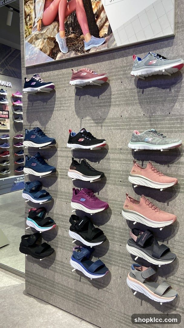 Skechers Shoes Display