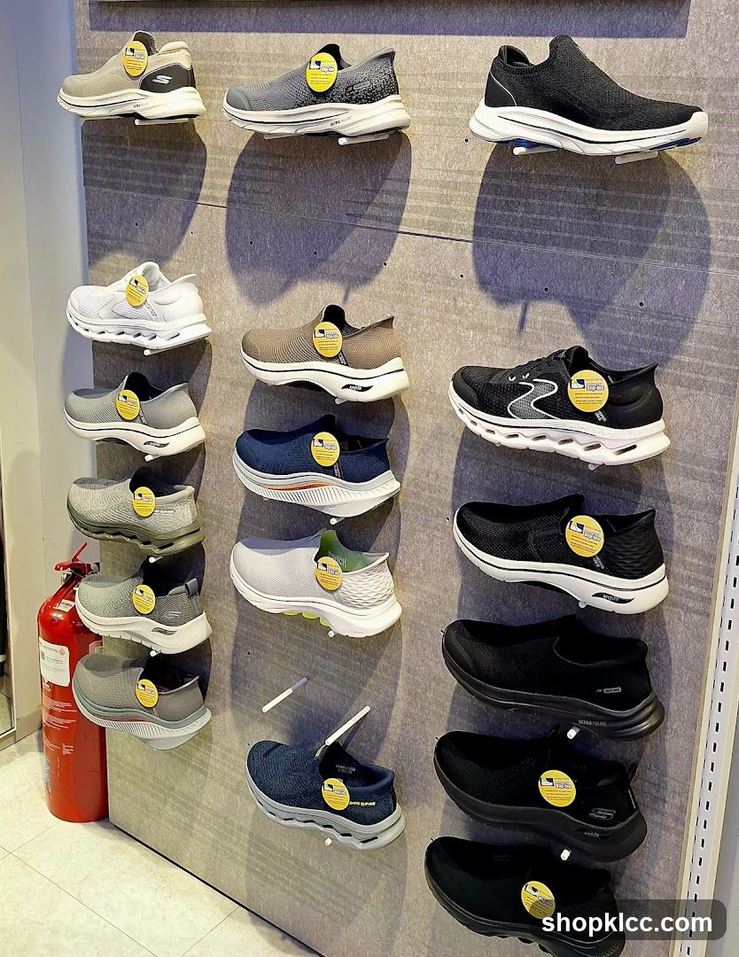 Skechers Shoes Display