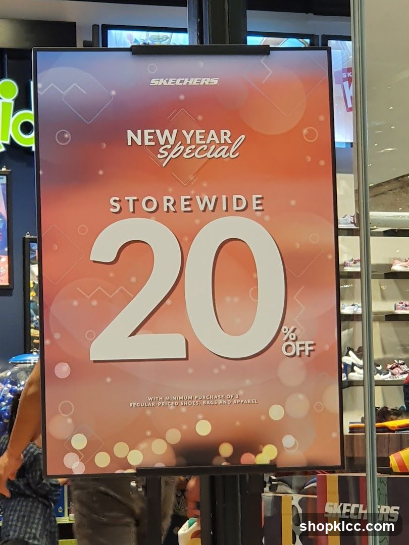 Skechers New Year Special Sale Poster