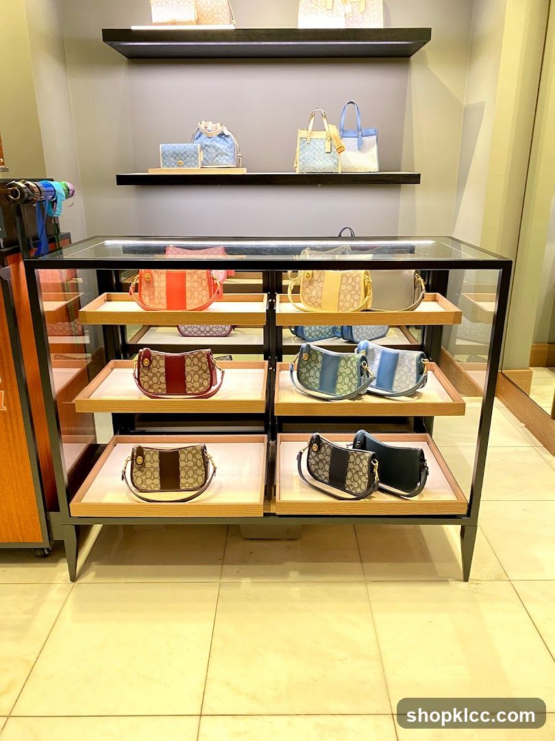 Handbags on Display