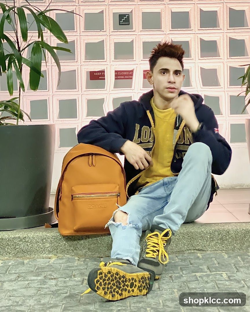 Man with Backpack