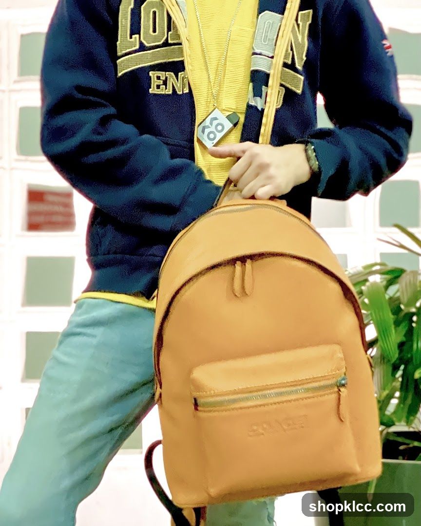Person with Backpack