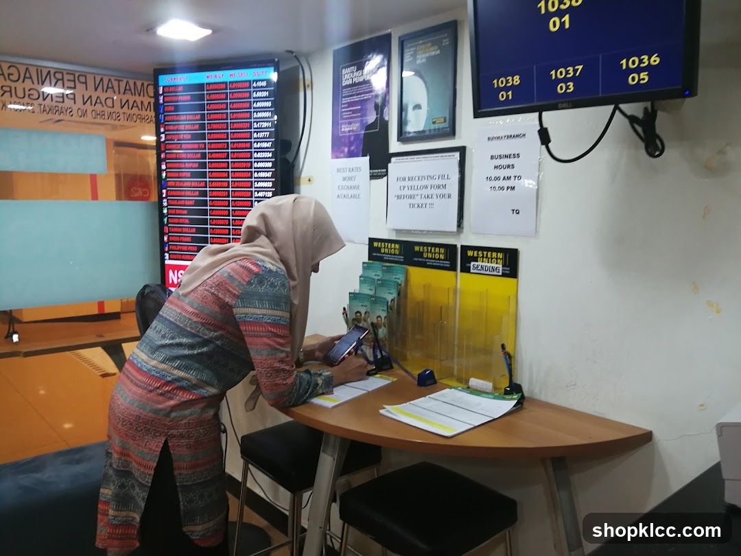Currency Exchange Counter