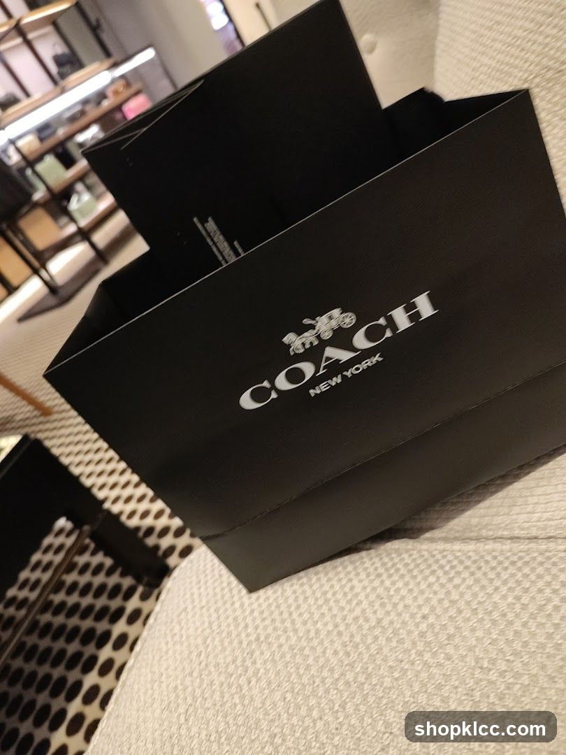 Coach Shopping Bags