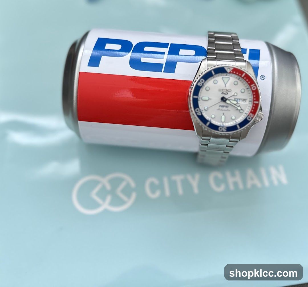 Pepsi Can and Watch