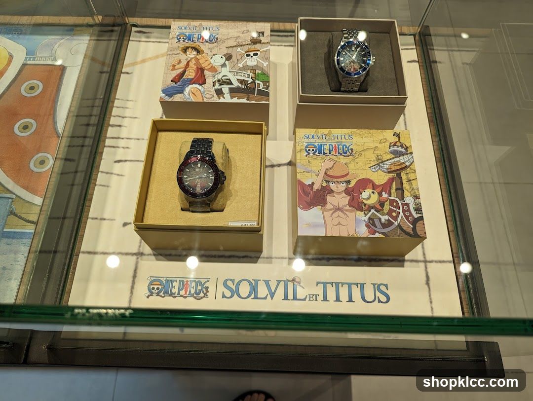 One Piece x Solvil et Titus Watches Display