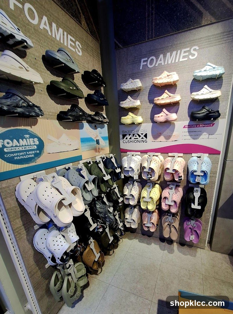 Skechers Foamies Display