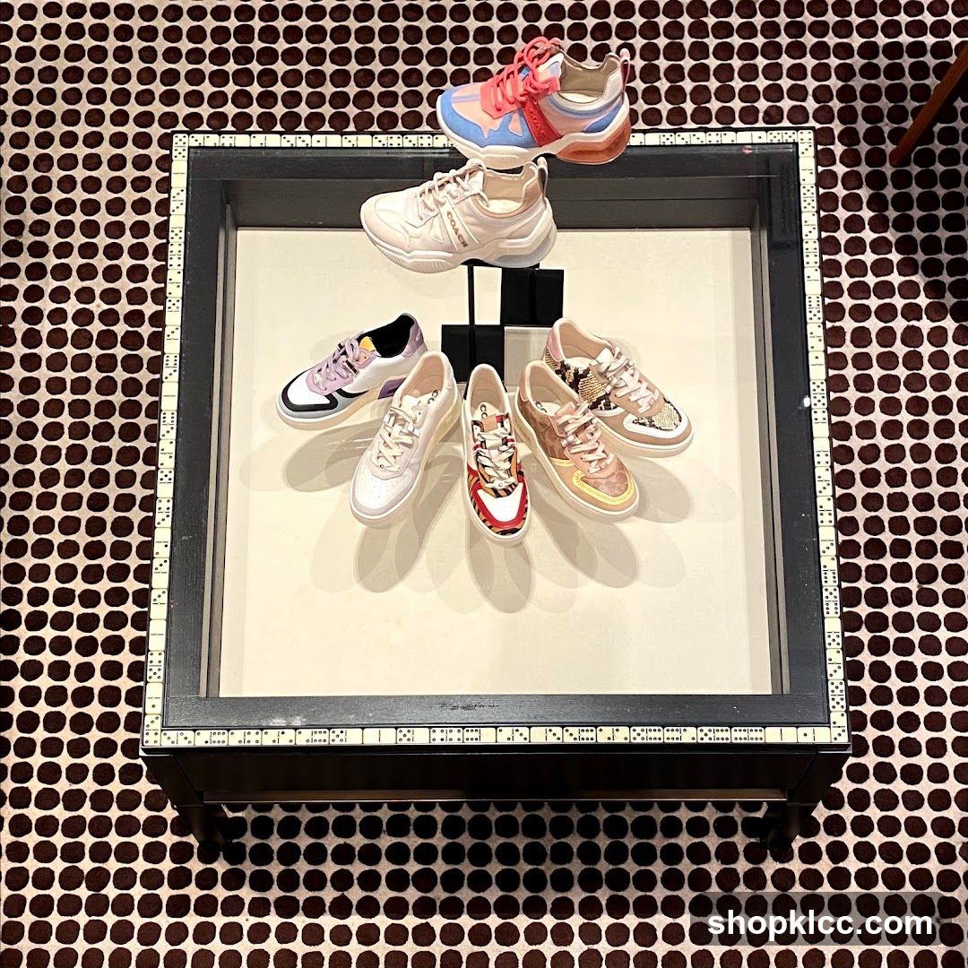 Coach Sneakers Display