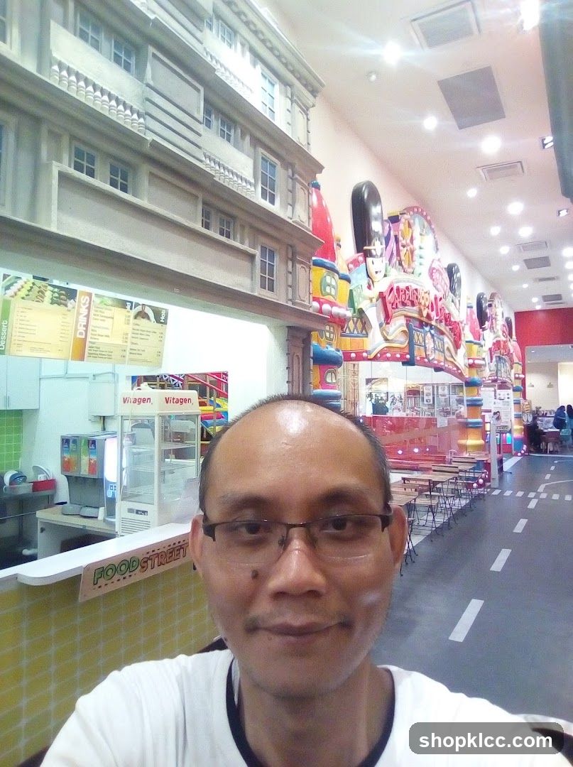 Man in Food Street