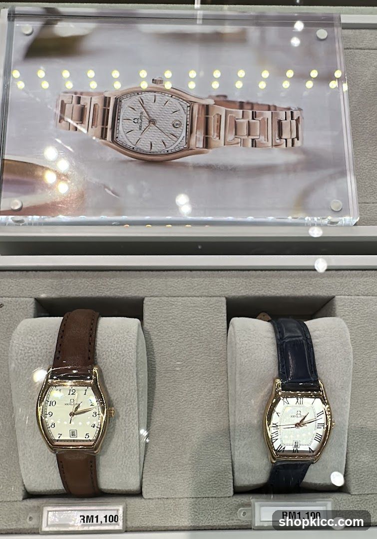 Watches on Display