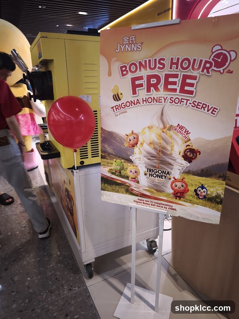 JYNNS Trigona Honey Soft Serve Promotion