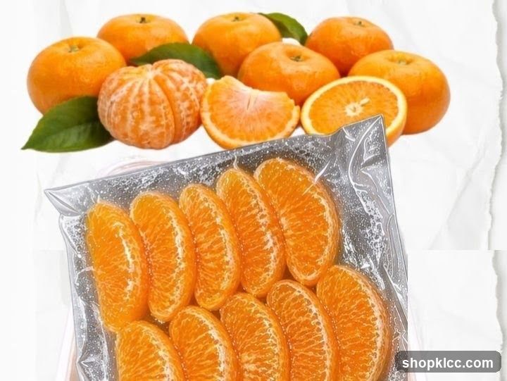 Fresh Oranges and Segments