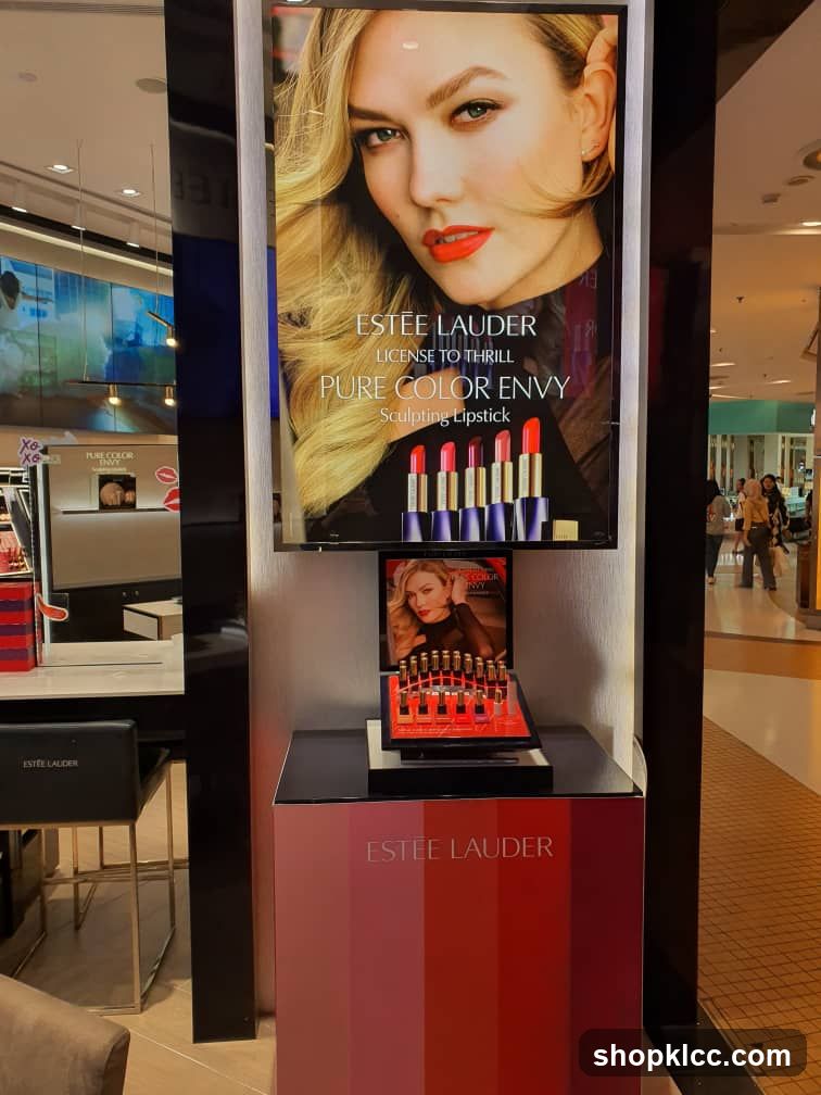 Estee Lauder Lipstick Display