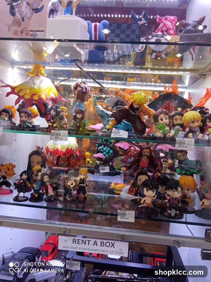 Anime Figurines Display