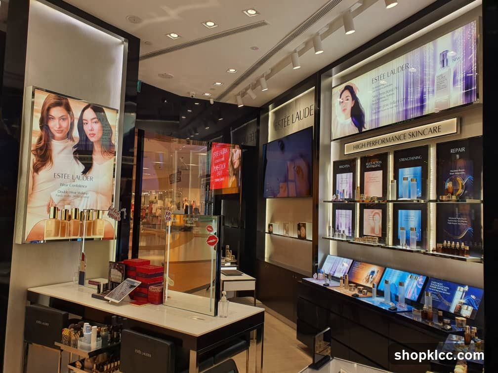 Estee Lauder Skincare Display