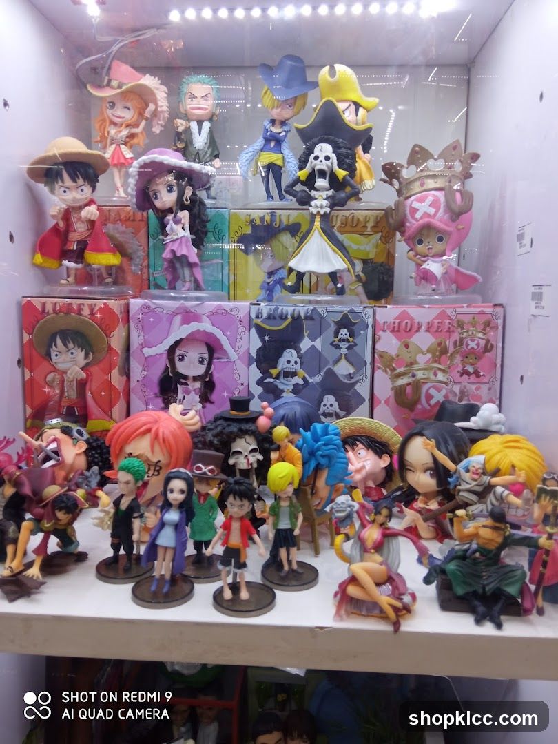 Anime Figurines Display