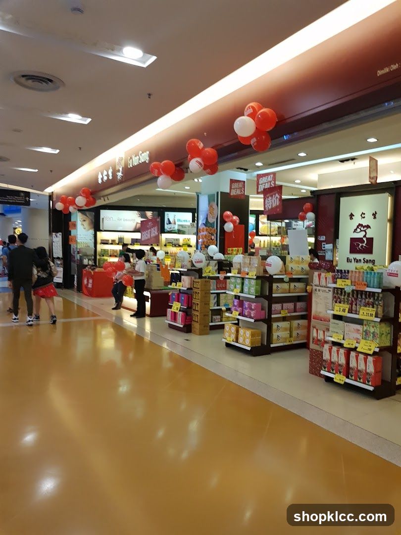 Eu Yan Sang Store with Balloons