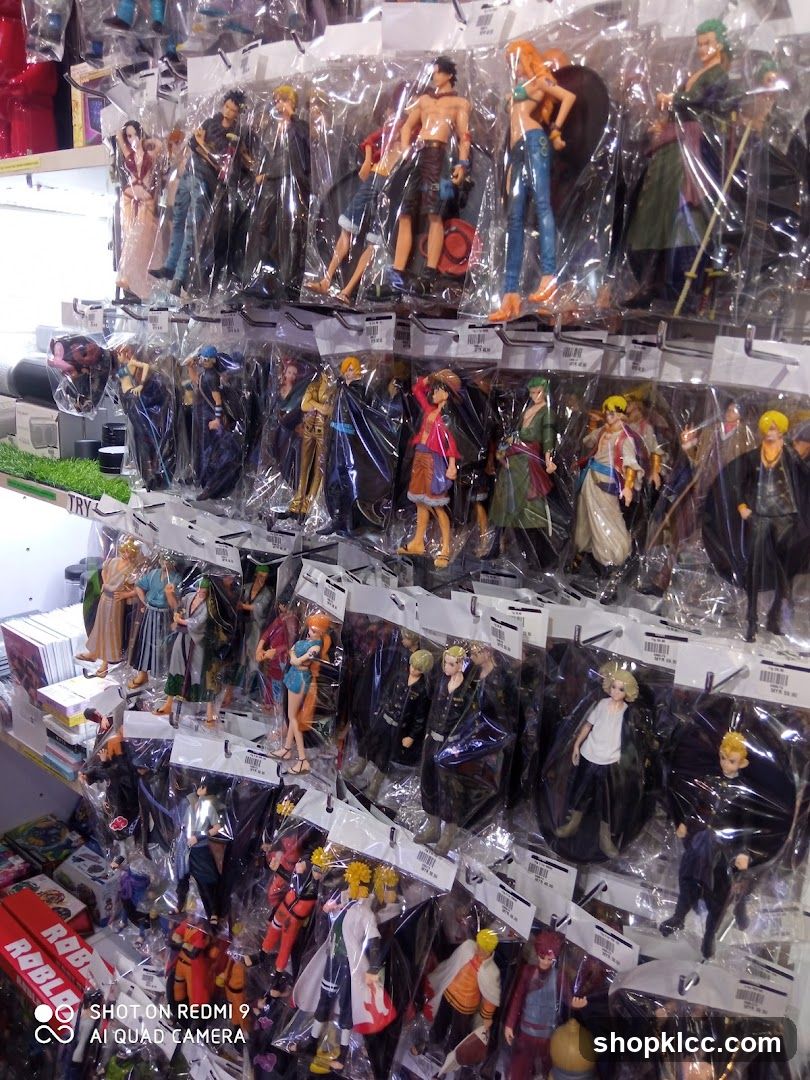 Anime Figurines Display