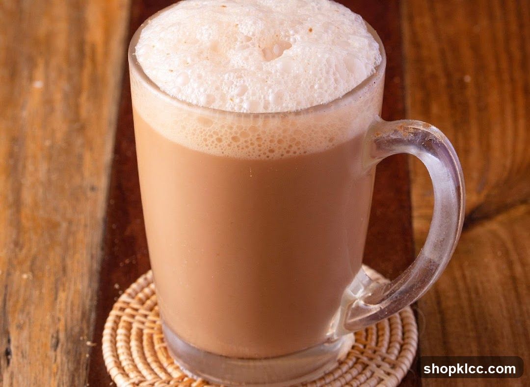 Frothy Milk Tea