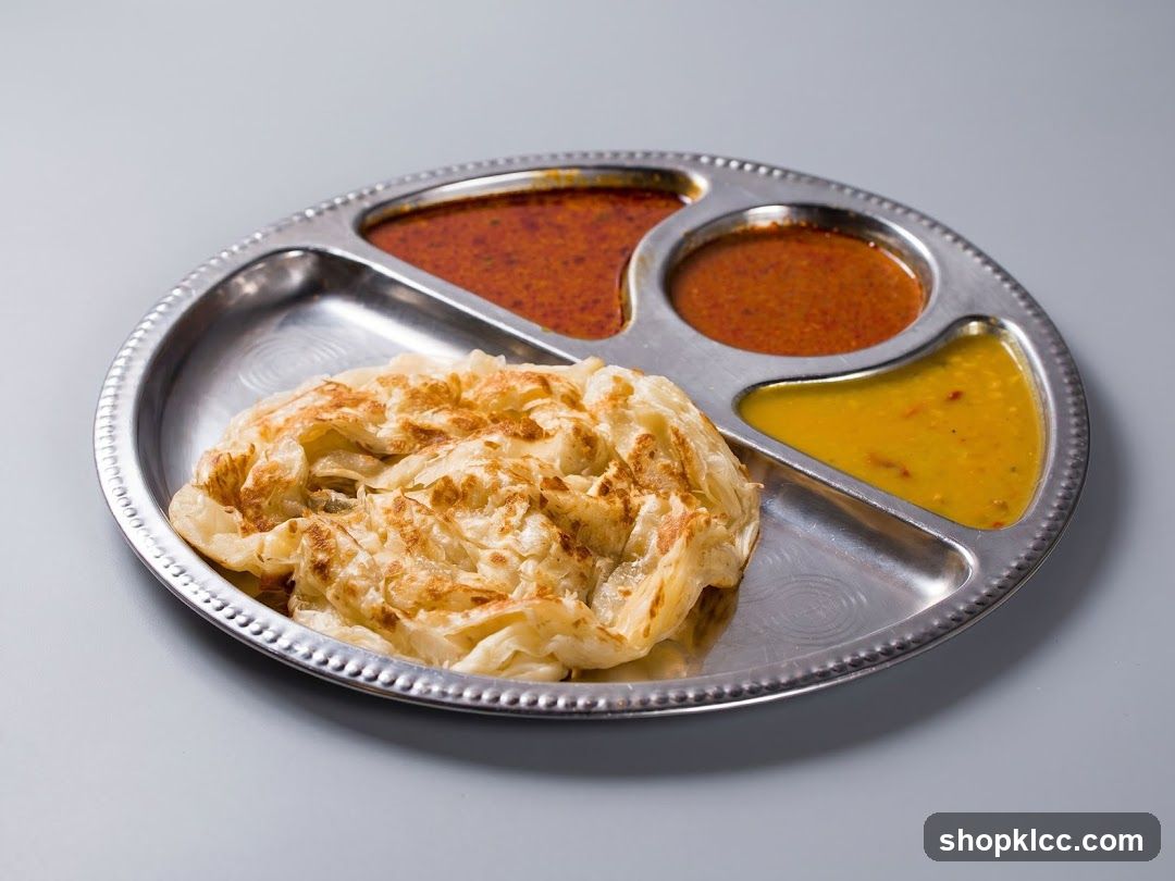 Roti Canai with Curries