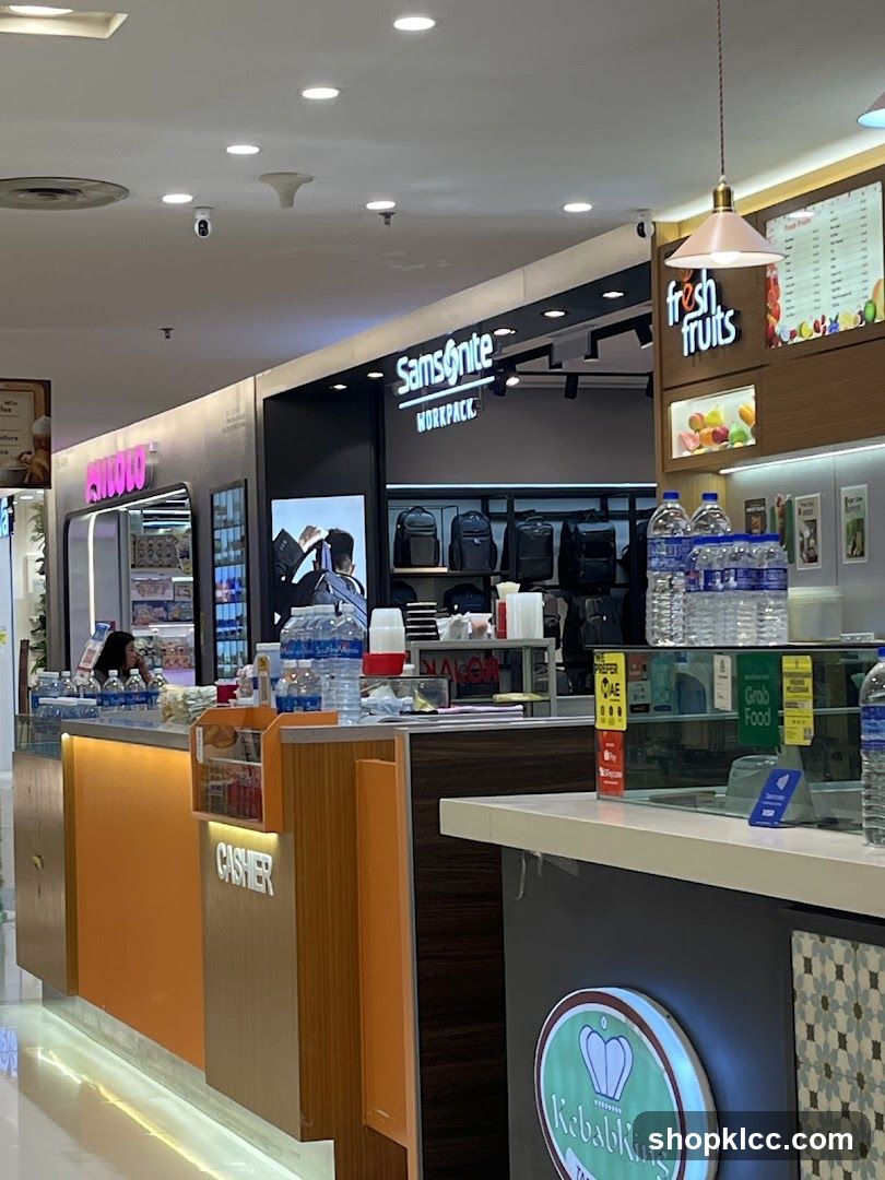 Mall Food and Retail Area