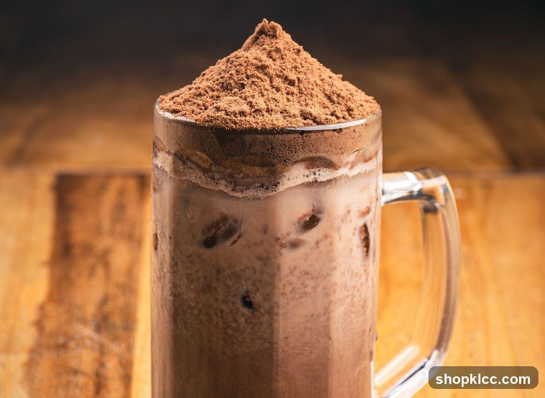 Iced Chocolate Drink