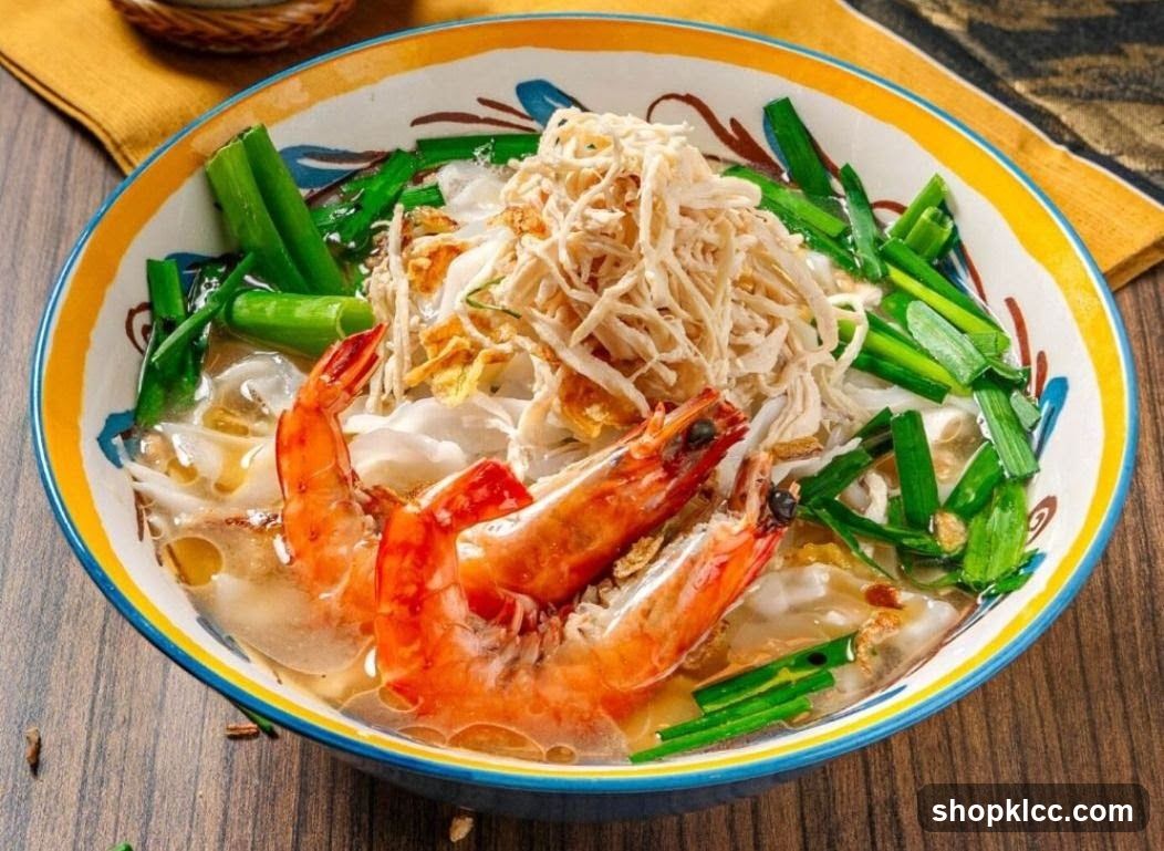 Shrimp and Noodle Soup