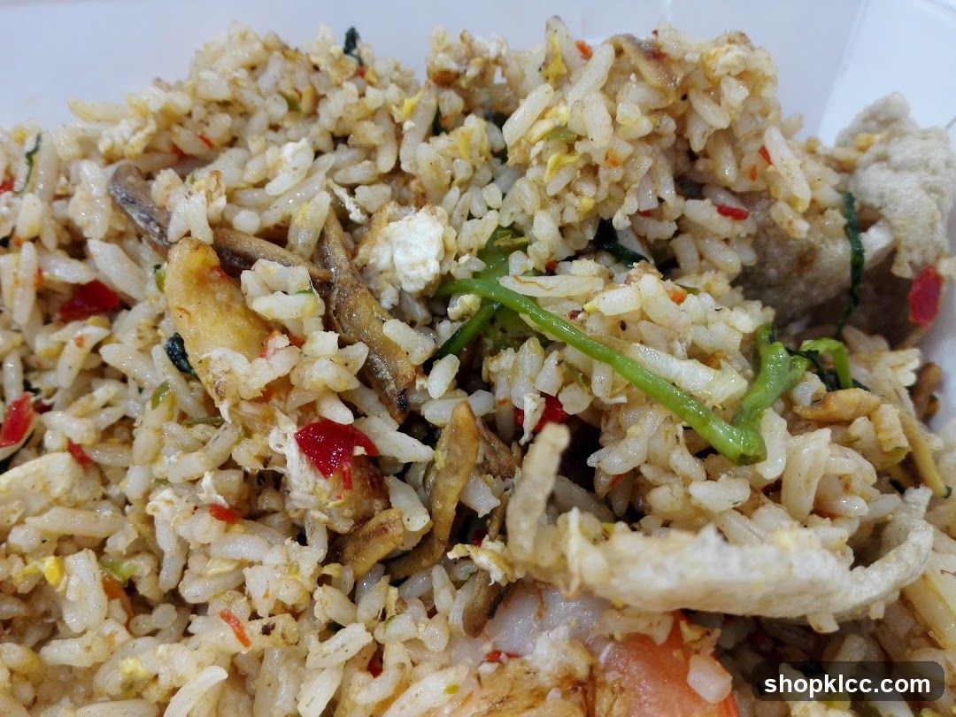 Fried Rice with Anchovies and Vegetables